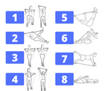 Barra elástica de entrenamiento para yoga/pilates